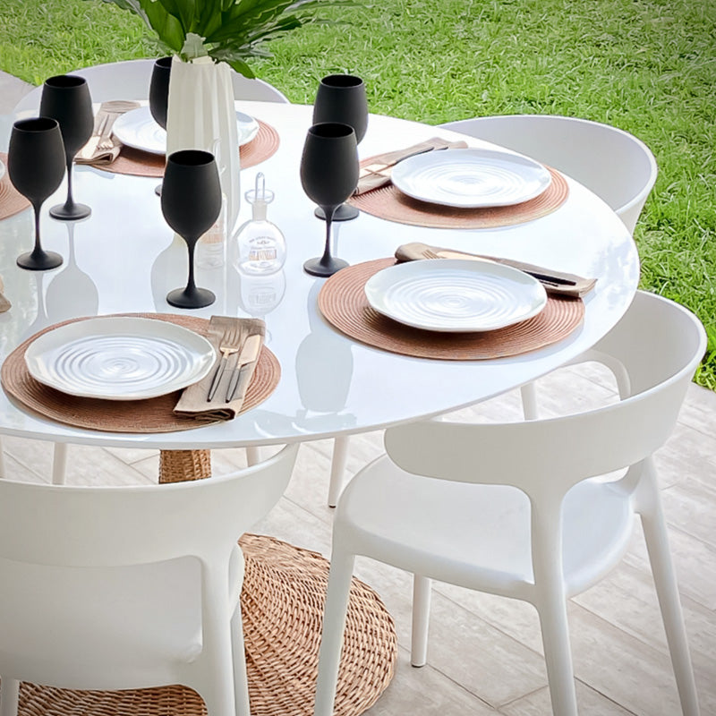 Silla Moon blanco